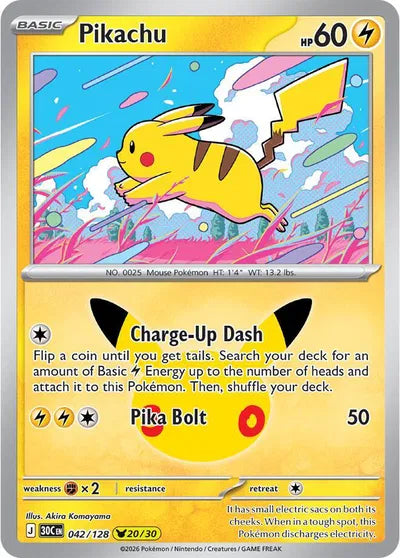 Pikachu - 042 - 30th Celebration