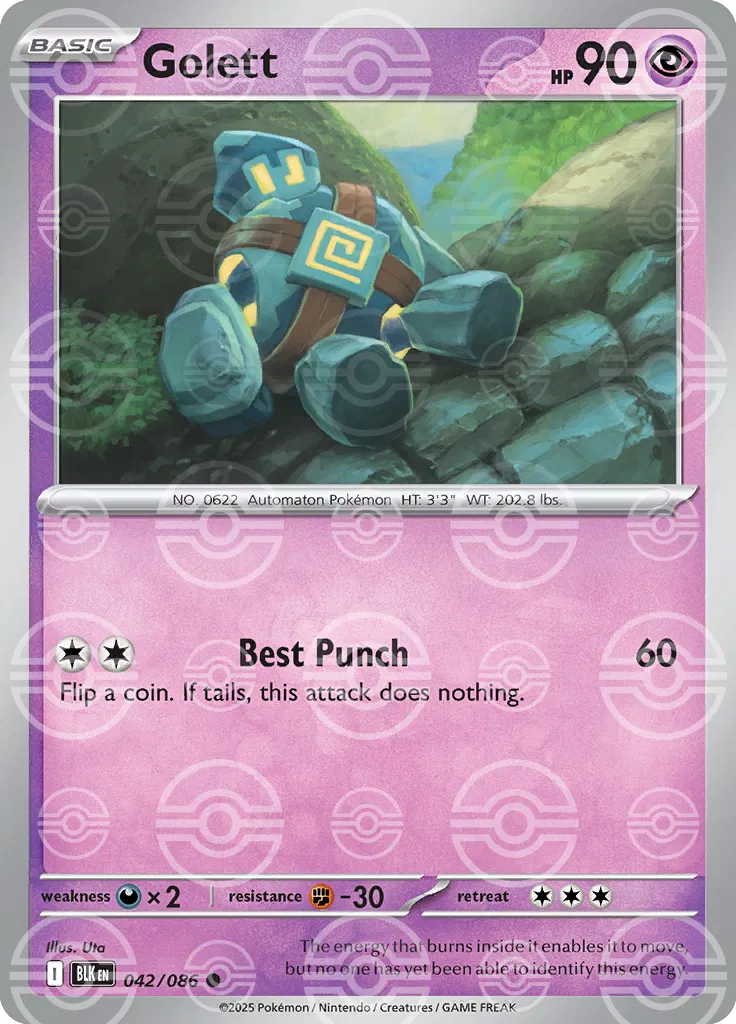 Golett - 042/086 - Black Bolt