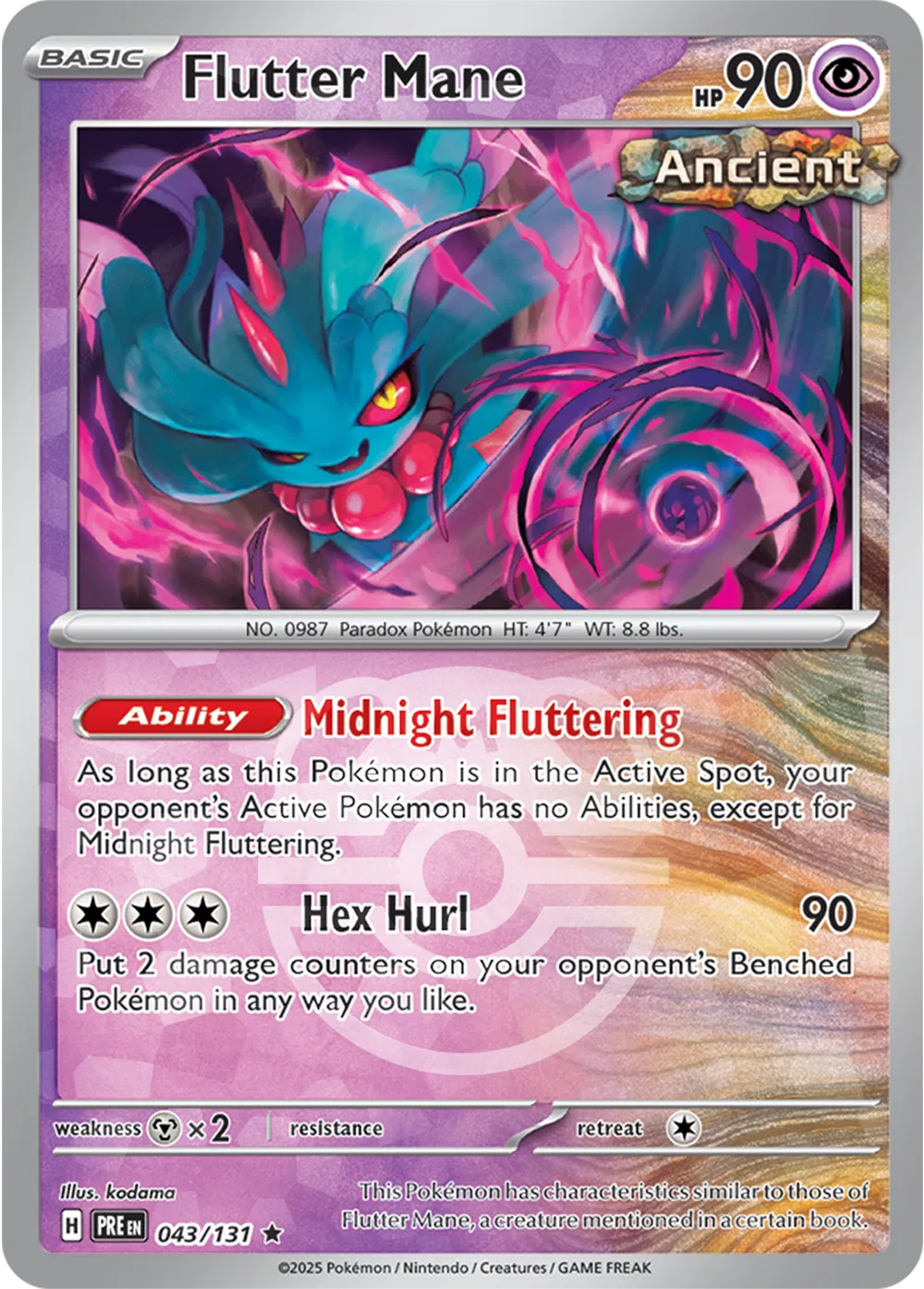Flutter Mane - 043/131 - Prismatic Evolutions