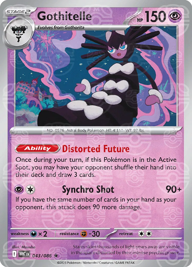 Gothitelle - 043/086 - White Flare