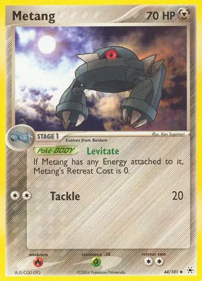 Metang  - 44/101 - EX Hidden Legends