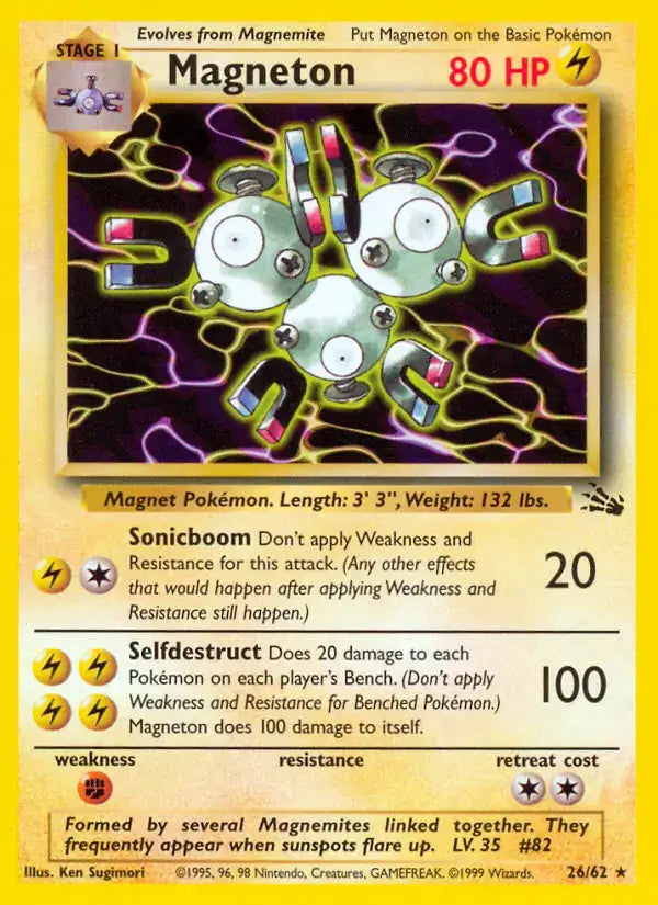 Magneton - 26/62 - Fossil