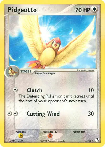 Pidgeotto - 45/112 - Ex FireRed & LeafGreen