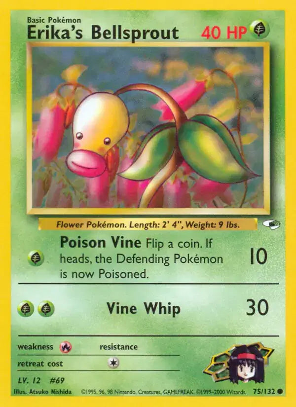 Erika's Bellsprout - 75/132 - Gym Heroes