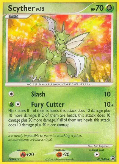 Scyther - 46/100 - Majestic Dawn