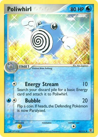 Poliwhirl - 46/112 - Ex FireRed & LeafGreen