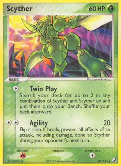 Scyther - 46/115 - Unseen Forces