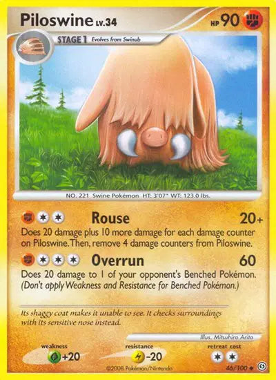 Piloswine - 46/100 - StormFront