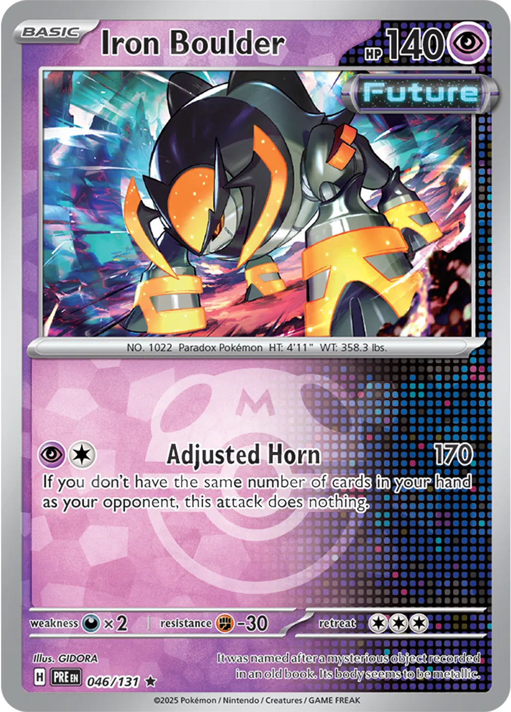 Iron Boulder - 046/131 - Prismatic Evolutions