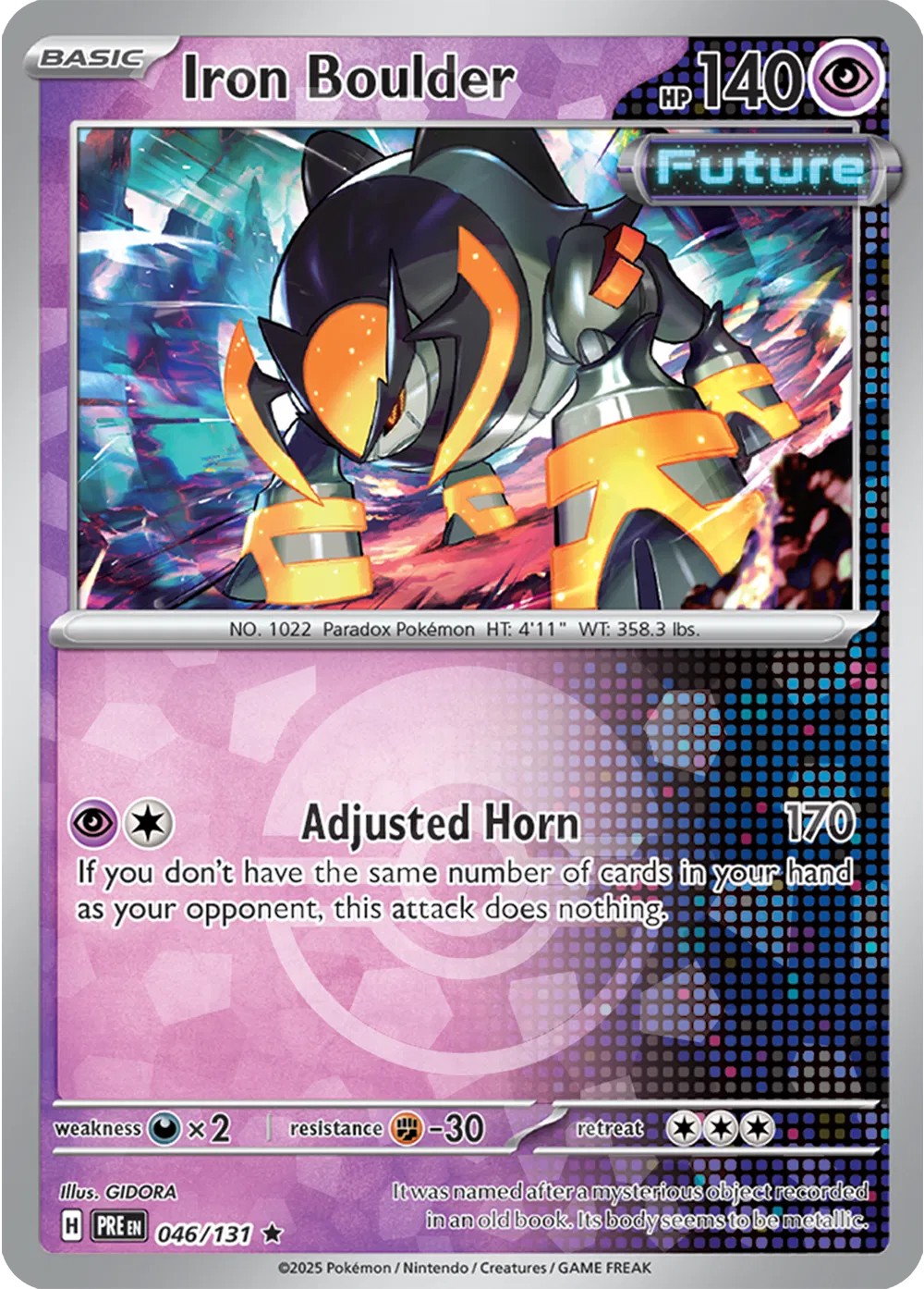 Iron Boulder - 046/131 - Prismatic Evolutions