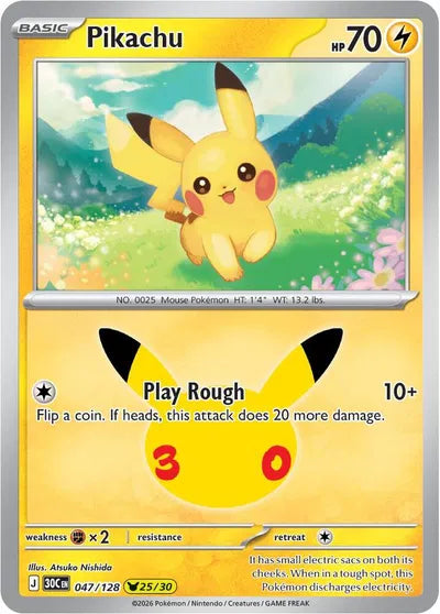 Pikachu - 047 - 30th Celebration