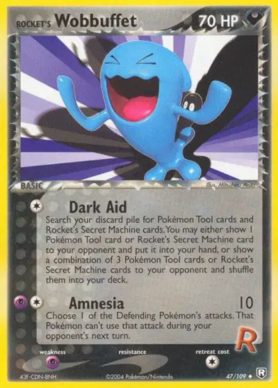 Rocket's Wobbuffet - 47/109 - EX Team Rocket Returns