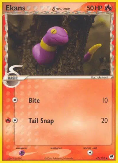 Ekans - 47/101 - Ex Dragon Frontiers