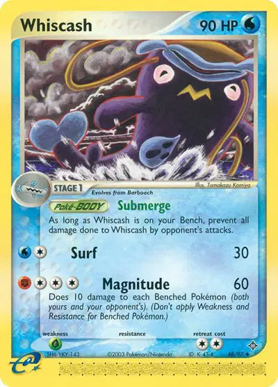Whiscash - 48/97 - Ex Dragon