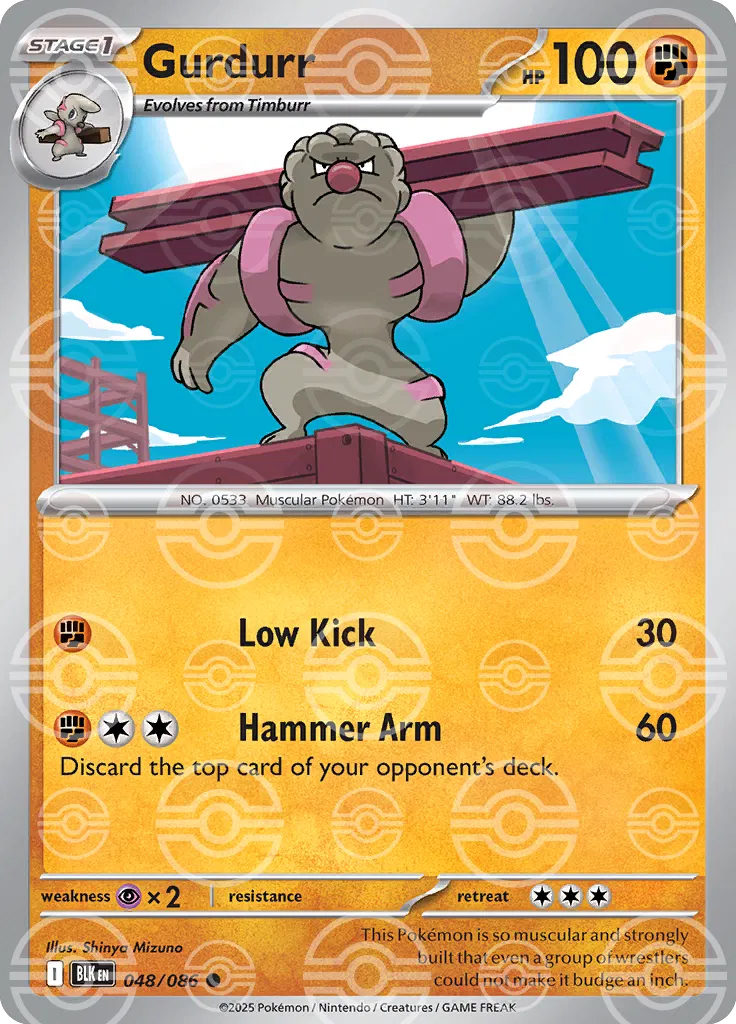 Gurdurr - 048/086 - Black Bolt