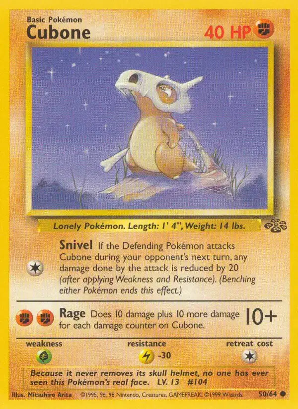 Cubone - 50/64 - Jungle