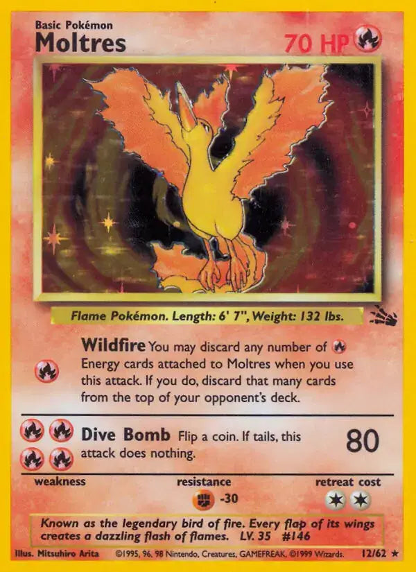 Moltres - 12/62 - Fossil