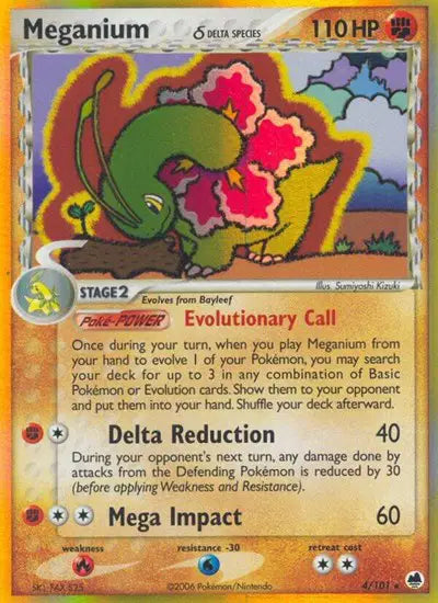 Meganium - 4/101 - Ex Dragon Frontiers