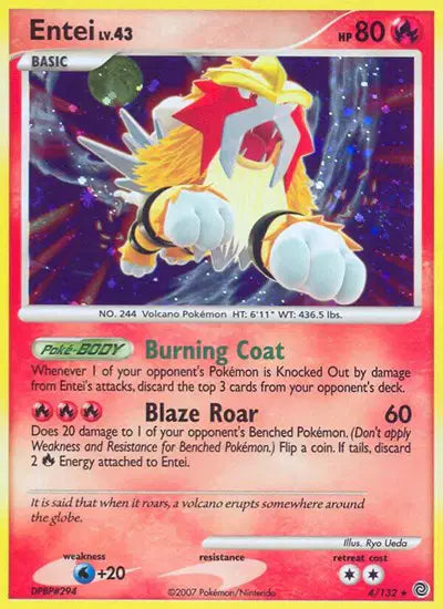 Entei - 4/132 - Secret Wonders