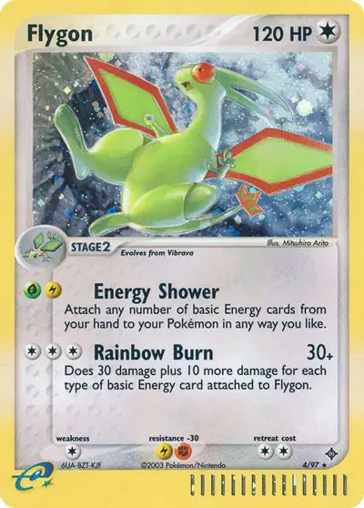 Flygon - 4/97 - Ex Dragon