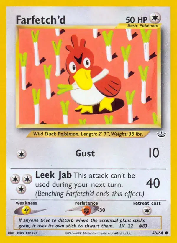 Farfetch'd - 43/64 - Neo Revelation