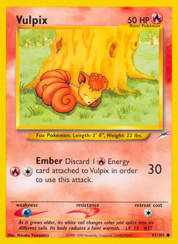 Vulpix - 91/105 - Neo Destiny
