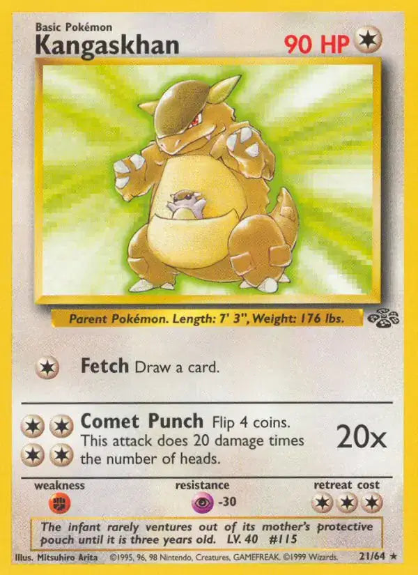 Kangaskhan - 21/64 - Jungle