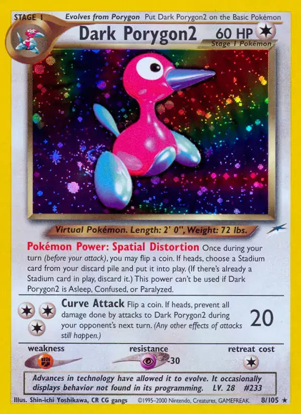 Dark Porygon2 - 8/105 - Neo Destiny