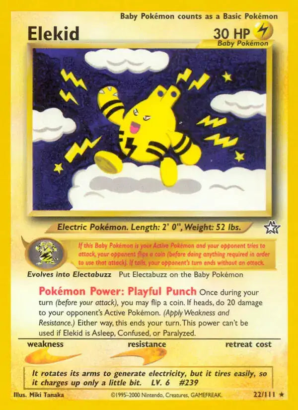 Elekid - 22/111 - Neo Genesis