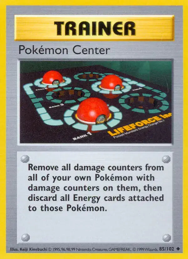 Pokemon Center - 85/102 - Shadowless - Base Set