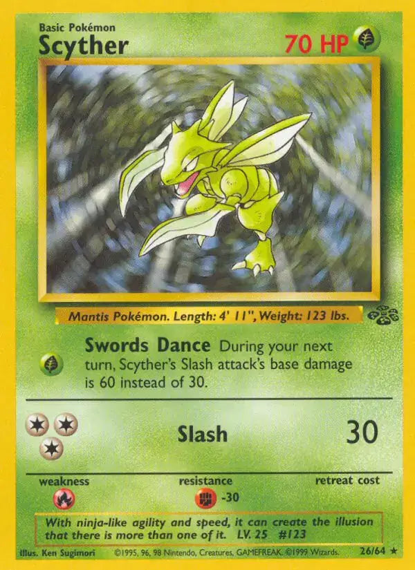 Scyther - 26/64 - Jungle