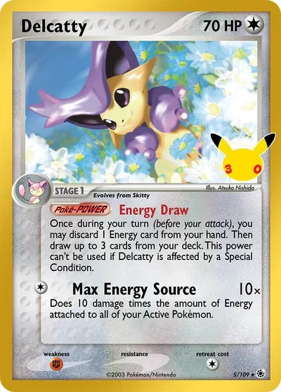Delcatty 5/109 - 30th Celebration - Classic Collection