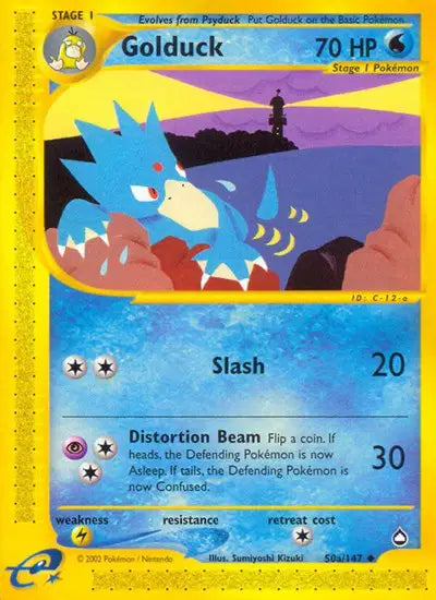 Golduck  - 50a/147 - Aquapolis
