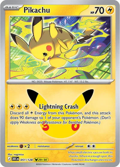 Pikachu - 051 - 30th Celebration