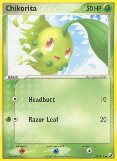 Chikorita - 51/115 - Unseen Forces