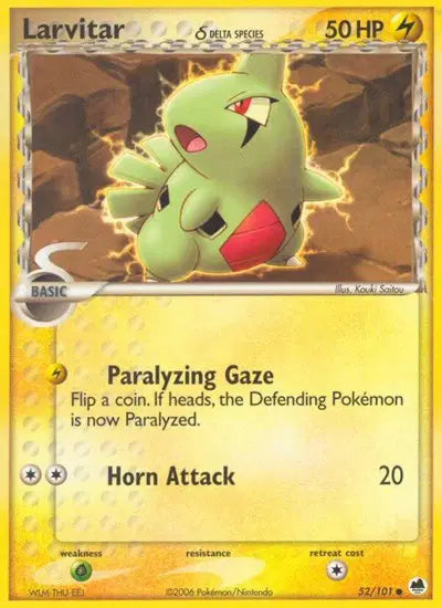 Larvitar - 52/101 - Ex Dragon Frontiers