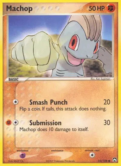 Machop - 53/108 - Ex Power Keepers