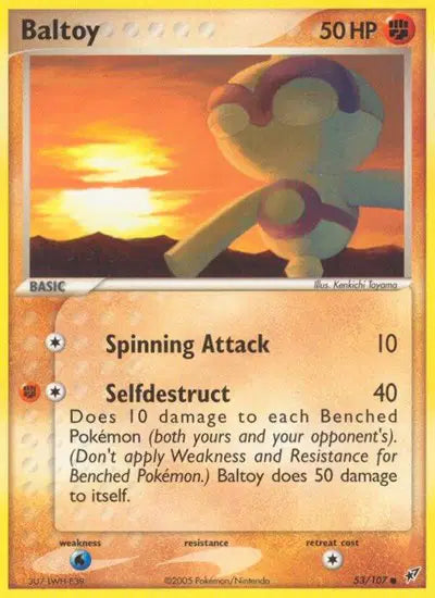 Baltoy - 53/107 - EX Deoxys