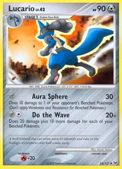Lucario - 53/127 - Platinum
