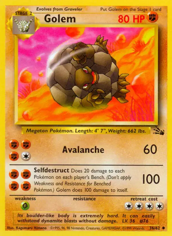 Golem - 36/62 - Fossil