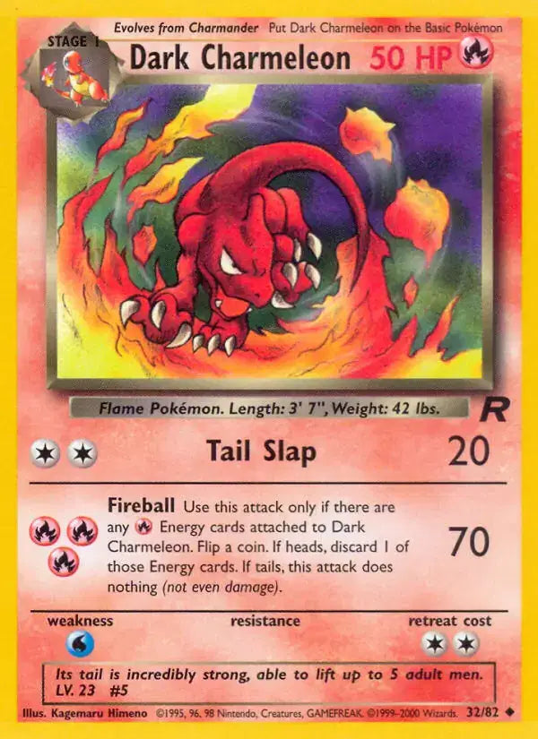 Dark Charmeleon - 32/82 - Team Rocket