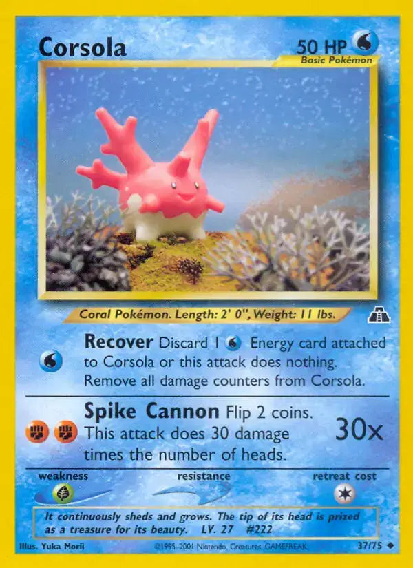 Corsola - 37/75 - Neo Discovery