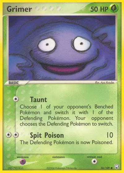 Grimer - 56/109 - EX Team Rocket Returns