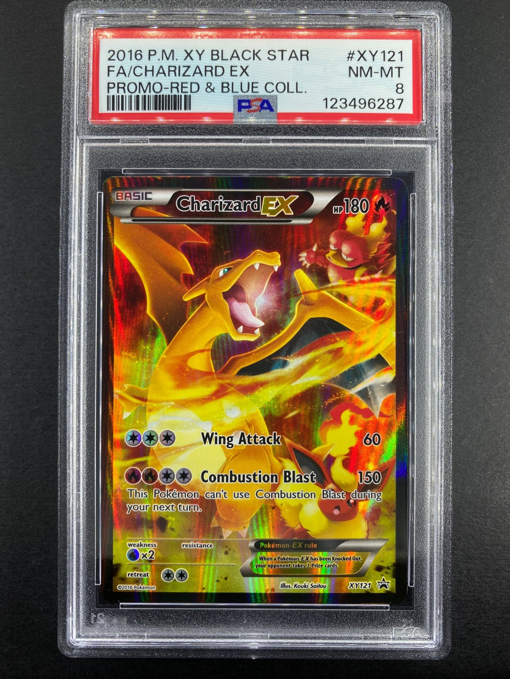 Charizard EX - XY121 - XY Promos - PSA 8