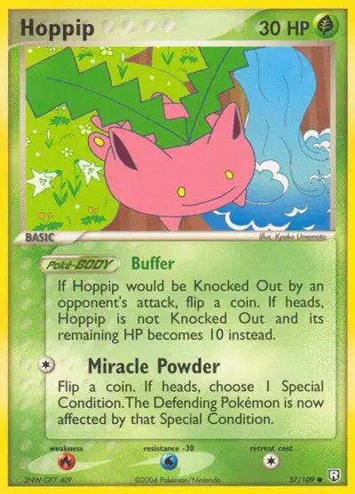Hoppip - 57/109 - EX Team Rocket Returns