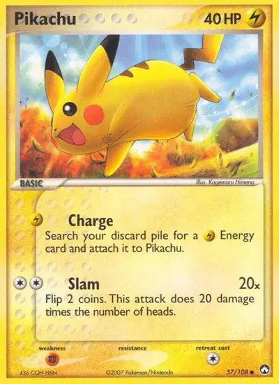 Pikachu - 57/108 - Ex Power Keepers