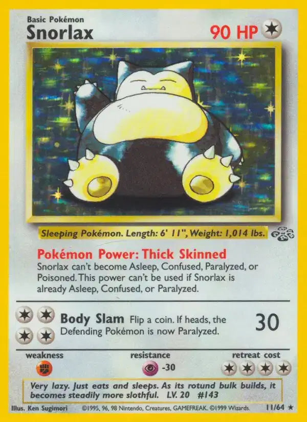 Snorlax - 11/64 - Jungle
