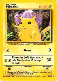 Pikachu - 58/102 - Celebrations Metal Card - Miscellaneous Cards & Products