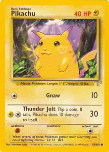 Pikachu - 58/102 - E3 Stamped - Miscellaneous Cards & Products