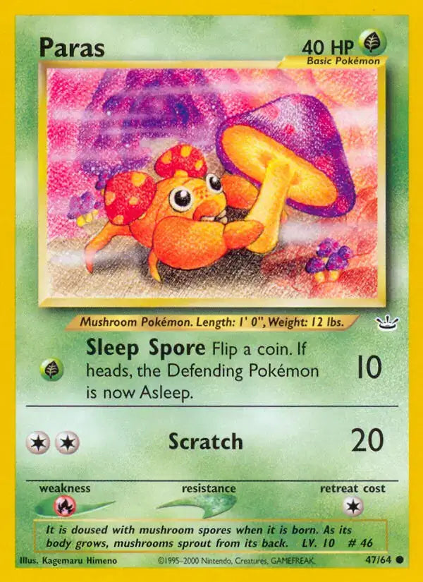 Paras - 47/64 - Neo Revelation